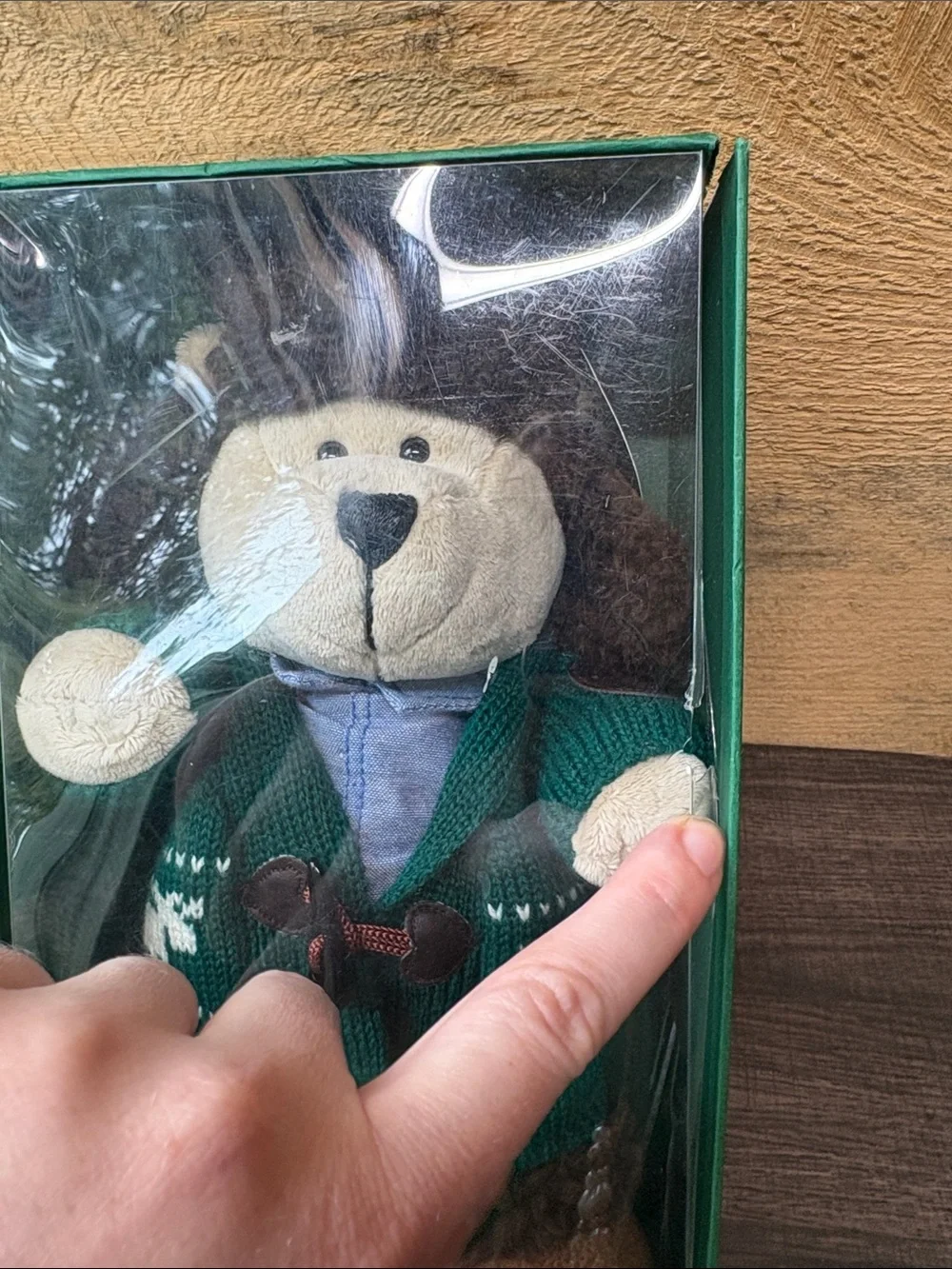 Starbucks Collector Bear - Green Sweater - Picture 4 of 7